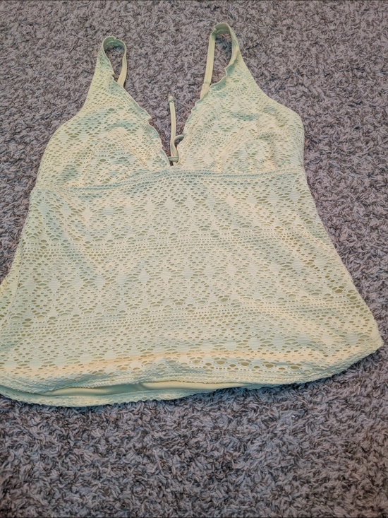 a.n.a Other - Yellow Crochet Style Tankini